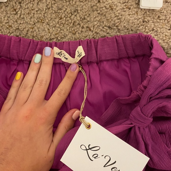 NWT Magenta Envelope Skort - Picture 4 of 6